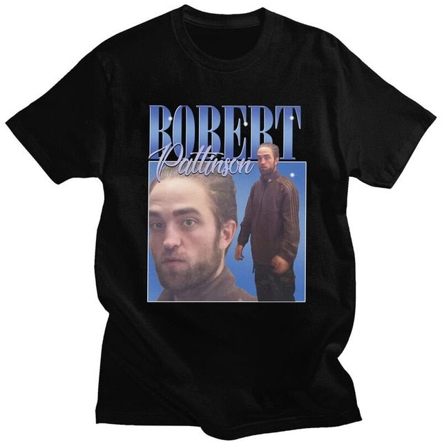 Funny Robert Pattinson Standing Meme T Shirt Men