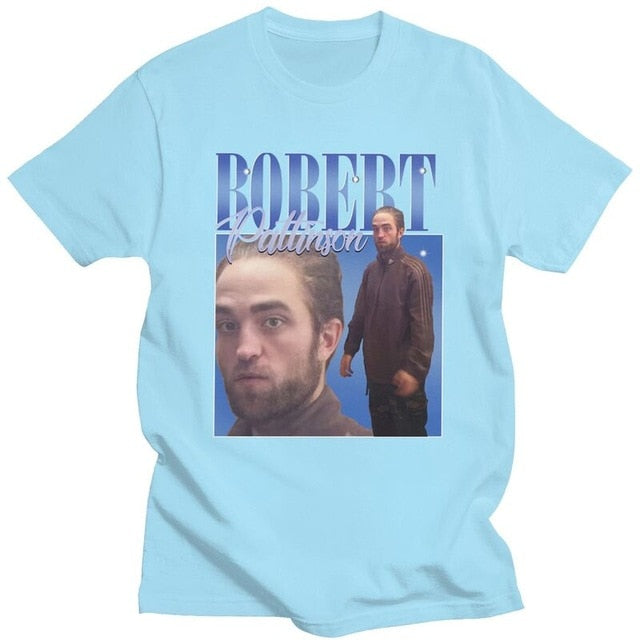 Funny Robert Pattinson Standing Meme T Shirt Men
