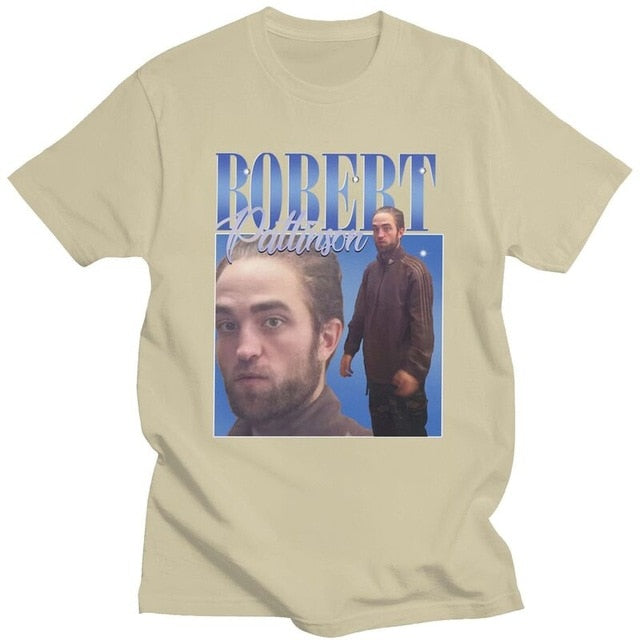 Funny Robert Pattinson Standing Meme T Shirt Men