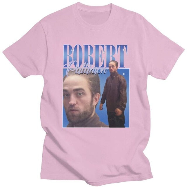 Funny Robert Pattinson Standing Meme T Shirt Men