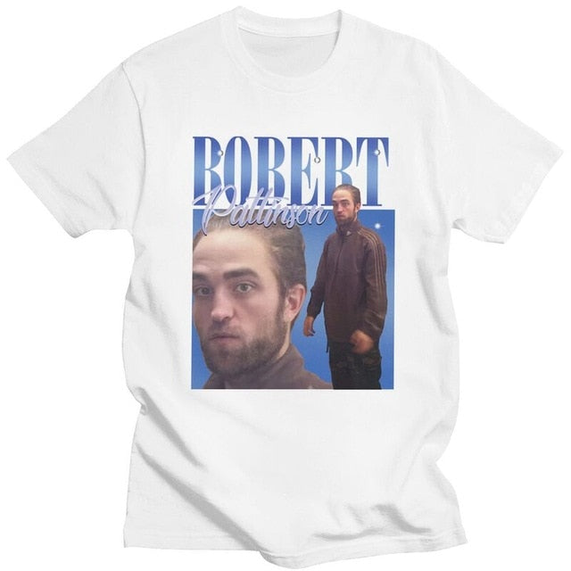 Funny Robert Pattinson Standing Meme T Shirt Men