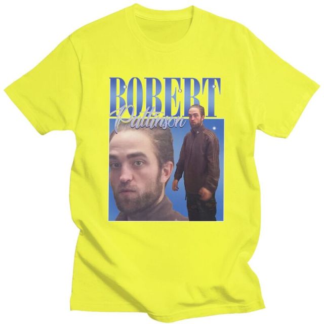 Funny Robert Pattinson Standing Meme T Shirt Men