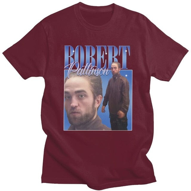 Funny Robert Pattinson Standing Meme T Shirt Men