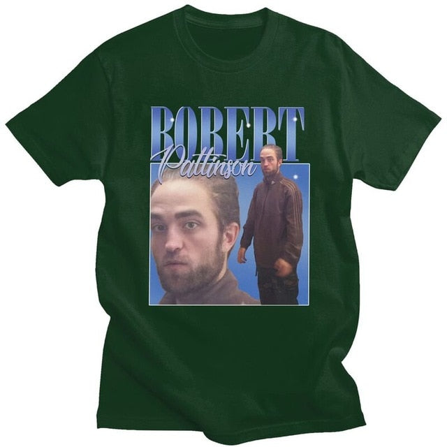 Funny Robert Pattinson Standing Meme T Shirt Men